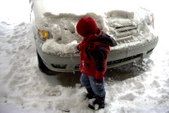 Patrick & Ian's snowy visit