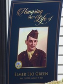 Leo Green Life Celebration Honor Guard