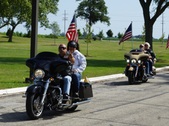 Motorcycles at Manteno Veterans Home