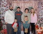 2024 Santa Visits Chebanse, Winter Scene