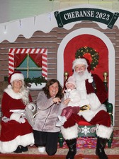 Santa Visits Chebanse - 2023 Portraits