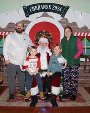Santa Visits Chebanse Portraits - 2024