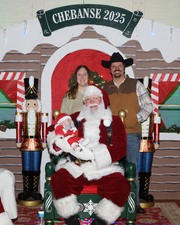 Santa Visits Chebanse Portraits - 2025