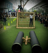 Obstacle equipment