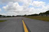 Road in Opa Locka airport.