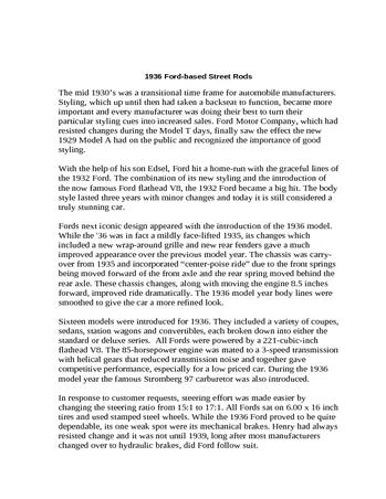 1936 Ford - Traders Package 5