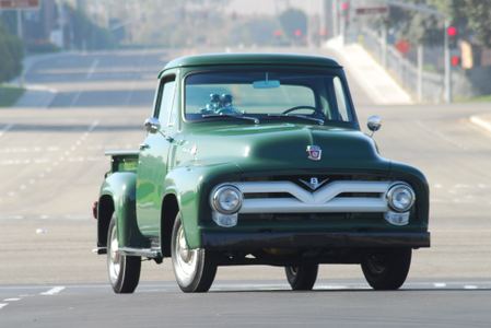1955 Ford F100 Pickup Green