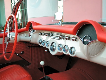 1957 Corvette with stealth audio