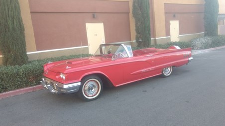 1960 Ford Thunderbird convertible
