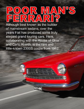 1962 Fiat Abarth 2300S