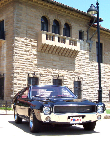 1968 AMC AMX Dark Blue