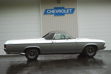 1969 Chevy El Camino silver