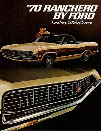 1970 Ford Torino GT Ranchero Materials