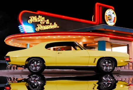 1972 Pontiac GTO 455 HO yellow