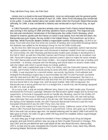 1987 Plymouth Barracuda Formula S