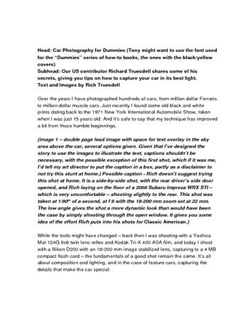 Classic American Photography for Dummies