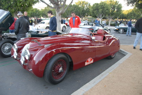 Jaguars at Cars and Coffee 2-15-14