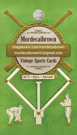 Mordecaibrown Vintage Sports Cards
