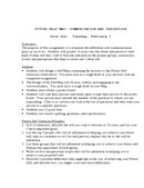 Communication Applications - Speech