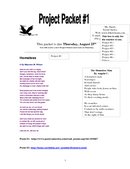 Social Justice Project Packets