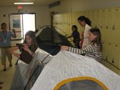 Practice Tent Set Up