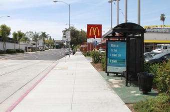 Bus Stop-Foothill Blvd
