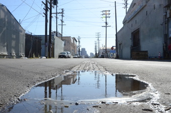Pothole Roads DTLA
