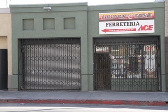 Alvarado Paint-Unused Entrance-5th St