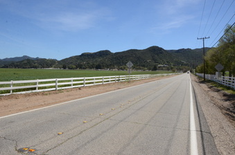 Potrero Road @ TR Access Road