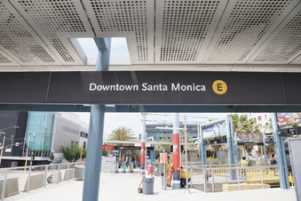Santa Monica Metro Station