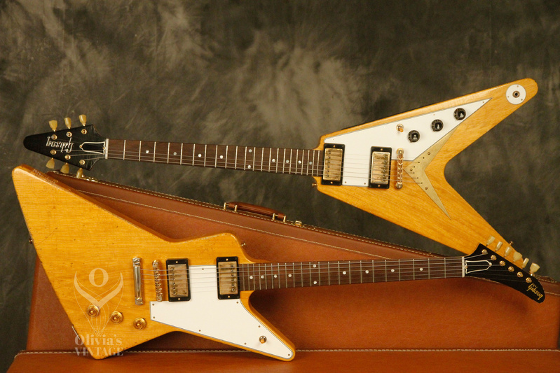 21 Gibson Collector's Edition 1958 Flying V Explorer Korina Murphy