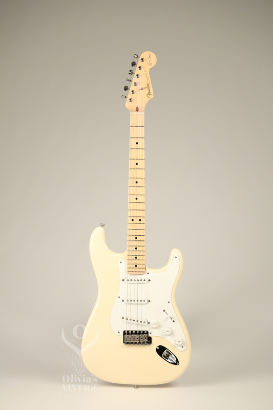 2007 Fender Eric Clapton signature Stratocaster Olympic White | eBay