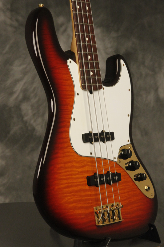 1996 Fender Limited 50th Anniversary JAZZ BASS Gold Hardware