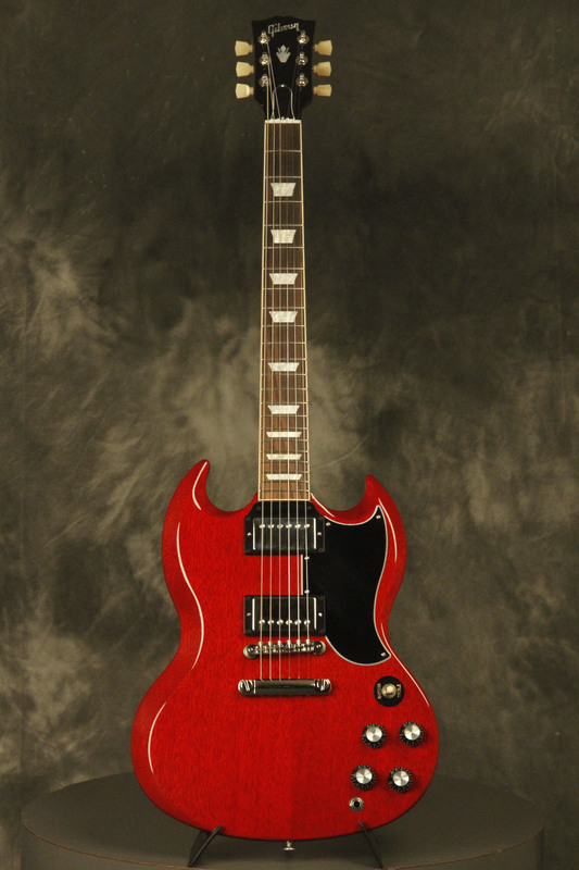 ギター Gibson USA SG '61 Reissue Cherry Gibson SG '61 Reissue - Worn Cherry | Sweetwater