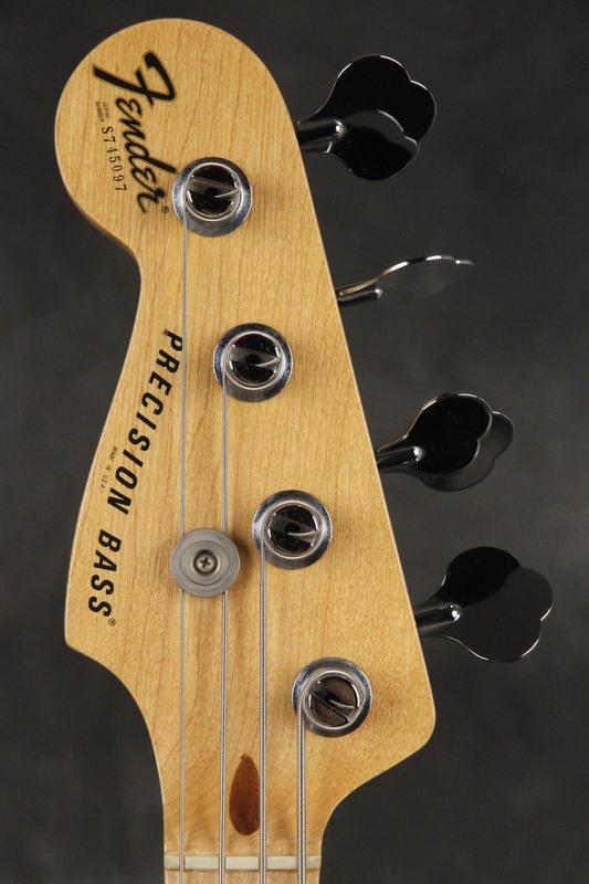 1977 Fender Precision Bass Natural LEFT-HANDED | eBay
