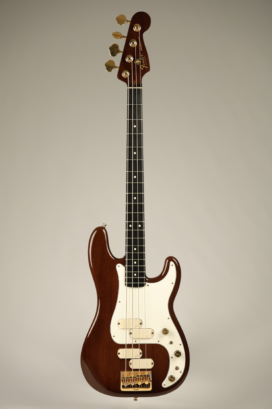 1983 Fender Gold Elite II Precision Bass Walnut | eBay
