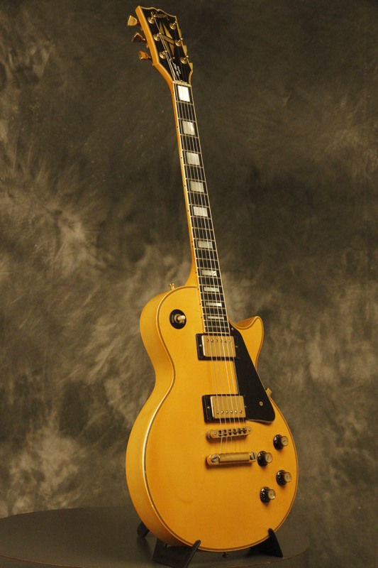 1977 Gibson Les Paul Custom White turned Yellow | eBay