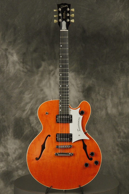 RARE 1990 Gibson Chet Atkins Tennessean Sunrise Orange stamped