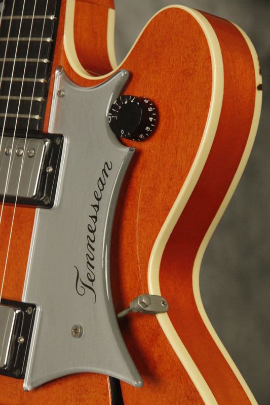 RARE 1990 Gibson Chet Atkins Tennessean Sunrise Orange stamped