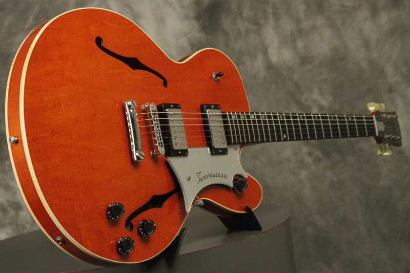 RARE 1990 Gibson Chet Atkins Tennessean Sunrise Orange stamped