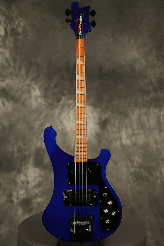 1988 Rickenbacker 4003 Bass BT Midnight Blue w/BLACK hardware +