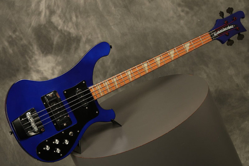 1988 Rickenbacker 4003 Bass BT Midnight Blue w/BLACK hardware +