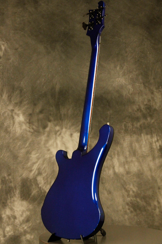ベース Rickenbacker 4003 midnighit blue 1989 Rickenbacker 4003 Bass Midnight Blue BT Black hardware +