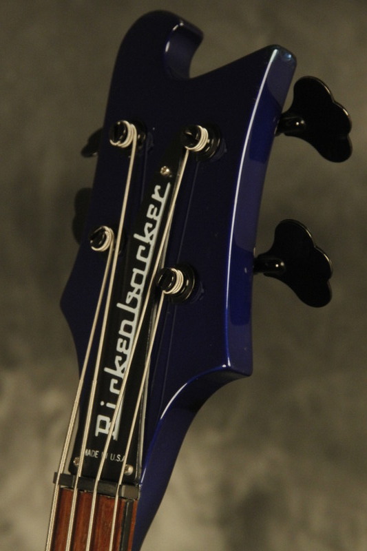 1989 Rickenbacker 4003 Bass Midnight Blue BT Black hardware +