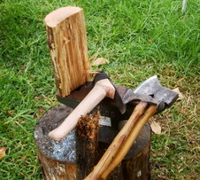 Carving a Bowl, Using Green Wood