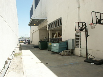 loading dock area