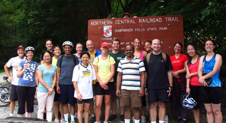 Hopkins Neurology NCR bike ride