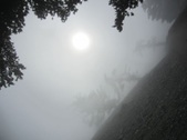 Mt. Baldy, Ski resort with fog