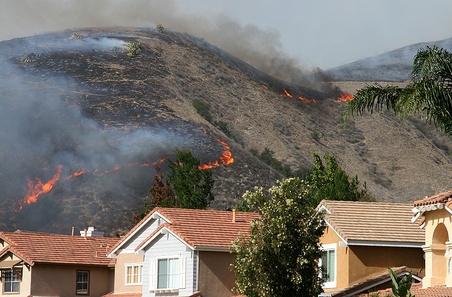 Santiago Canyon Fire