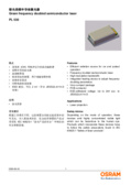Osram PL530 Single Mode Laser